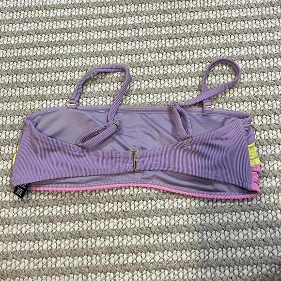 Beach Riot Kay Top Sublime Spring Colorblock - Bikini Top - Picture 4 of 5